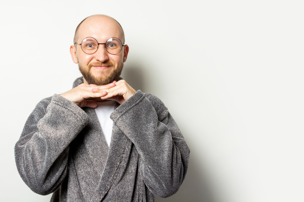 Man With Androgenic Alopecia