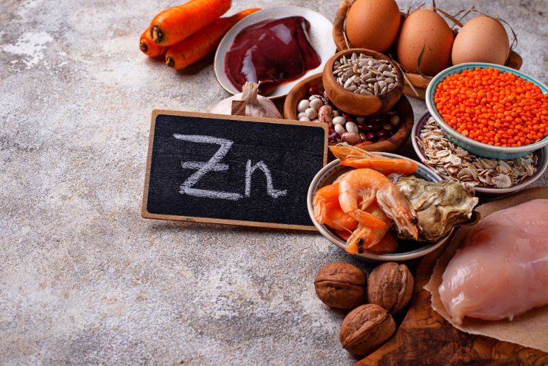 Zinc natural supplements for eczema