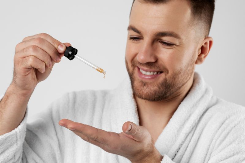 Minoxidil for Male Telogen Effluvium