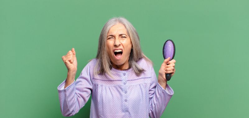 hair loss in older women
